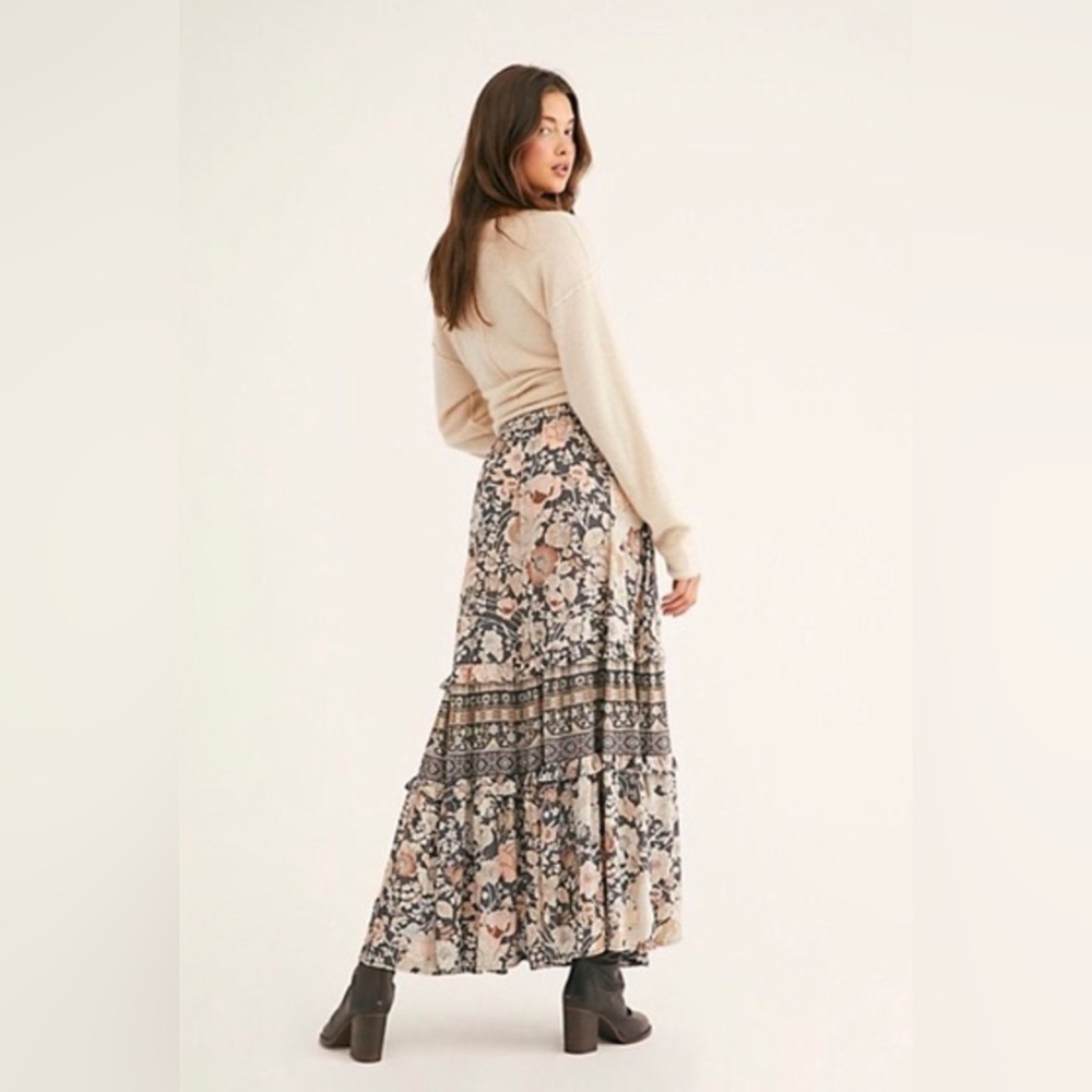 Spell and the Gypsy Amethyst Nightfall blue maxi skirt